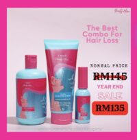 Preety Hair Growth Set - Shampoo + Conditioner + Keratin Biotin Water Based Hair Tonic + Free Gift